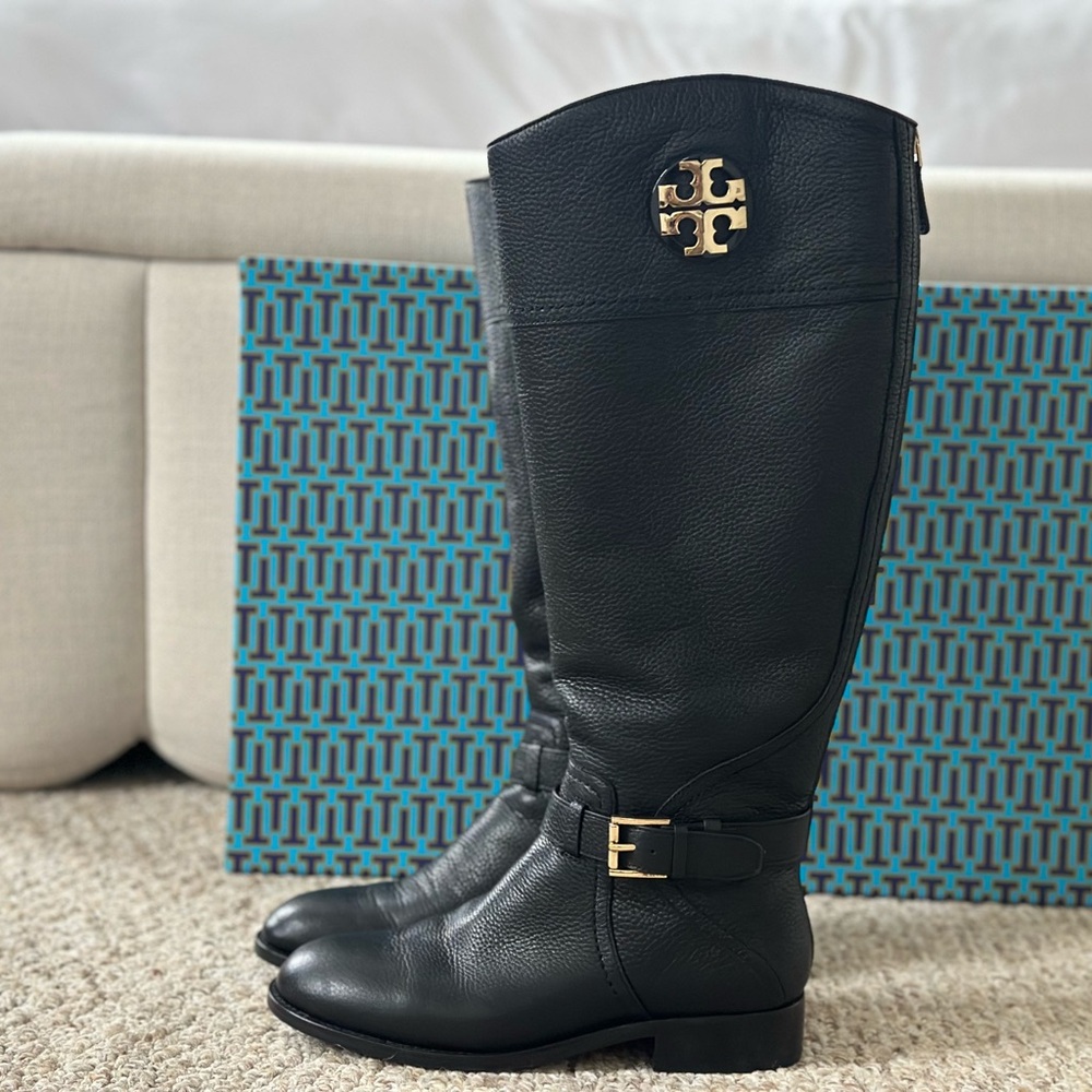 Black Tory Burch Boots